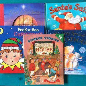 Christmas Book Bundle Set of Five - NWOT